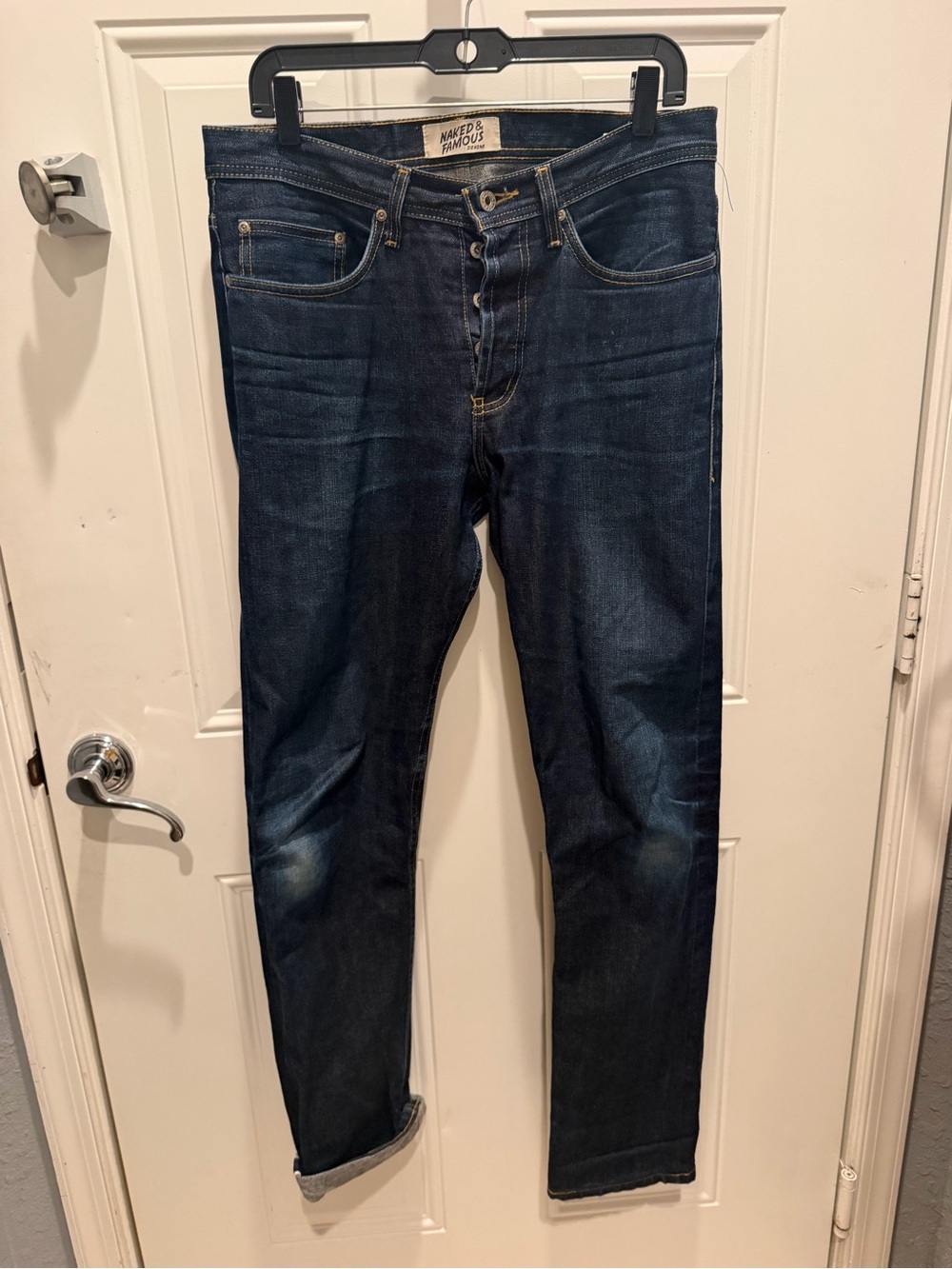 Naked & Famous weird guy jeans sz 32